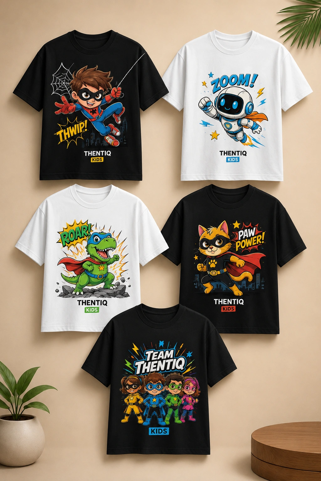 THENTIQ Kids collection T-shirt preview
